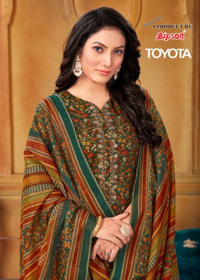 Toyota 2046 By Bipson Fancy Cotton Summer Wear Salwar Kameez Collection